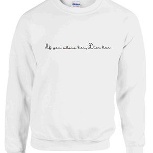 White Cotton Sweat Shirt